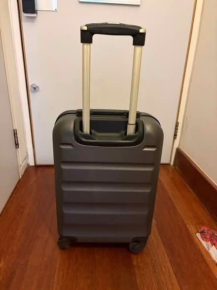 Photo of free Small silver hard shell suitcase (London, Old Street) #2