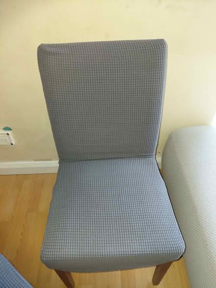 Photo of free 4 chairs with removable covers (WD18 7QF) #2