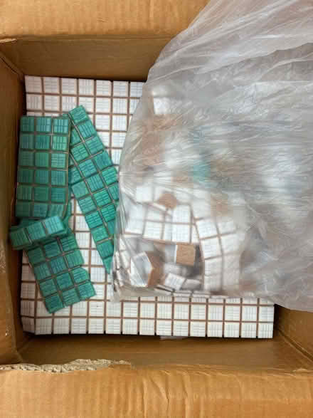 Photo of free Sheets of Glass Mosaic Tiles (Malvern WR14) #1