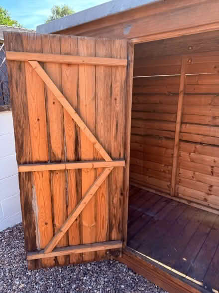 Photo of free Wooden pent shed (Holbrook DE56) #2