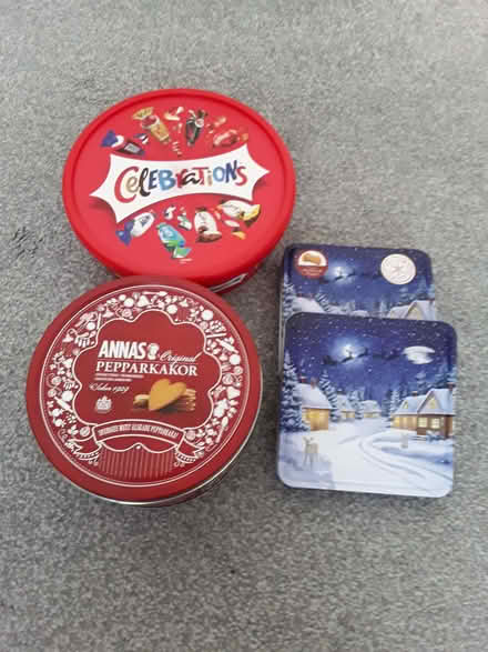 Photo of free Empty tins (Far Bletchley MK3) #1