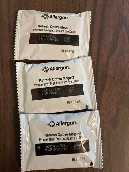 Photo of free Allergen Lubricant Eye Drops (Los Altos near Foothill) #1