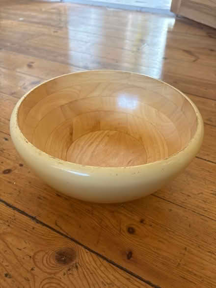 Photo of free Large Wooden Bowl (Hollingdean BN1) #1