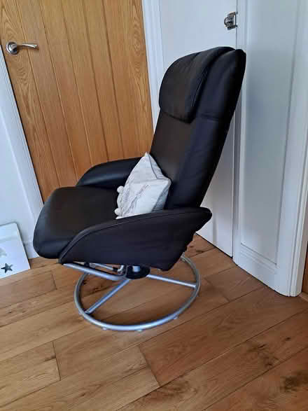 Photo of free Black ikea swivel/reclining chair (Coulsdon CR5) #2