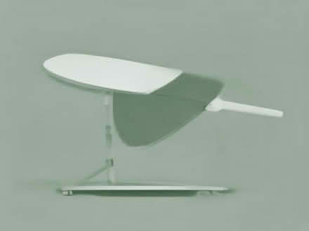 Photo of An Ironing board with cover, adjustable height. (Holmcroft ST16) #1