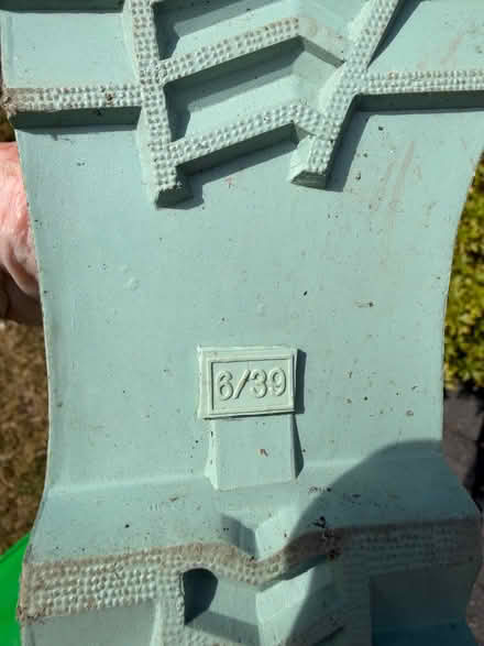 Photo of free Size6/39 Wellington boots (Longbarn WA2) #3