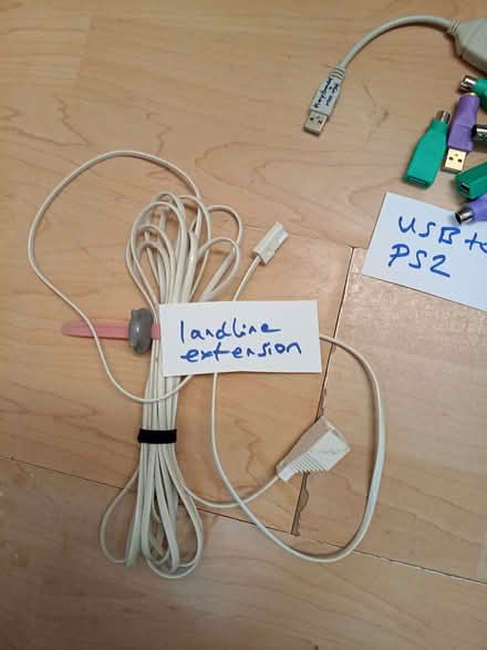 Photo of free Assorted cables (Boscombe BH5) #2