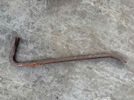 Photo of free Wooden mallet, crowbar and weeder (Longbarn WA2) #2