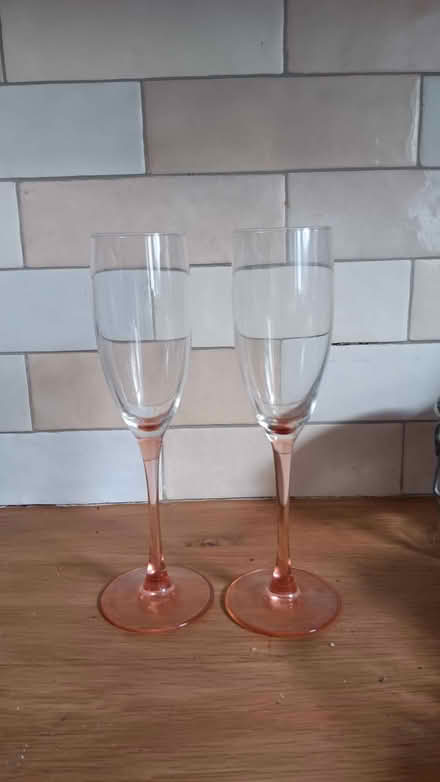 Photo of free Pair of champagne flutes (Combe Down BA2) #1