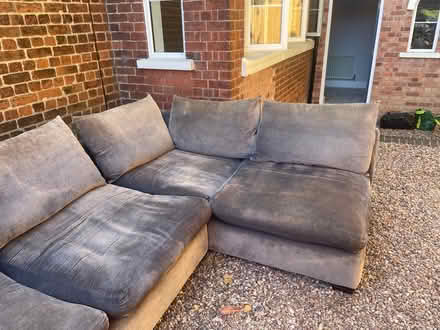 Photo of free Grey L-Shaped Sofa (Mere Heath CW9) #3