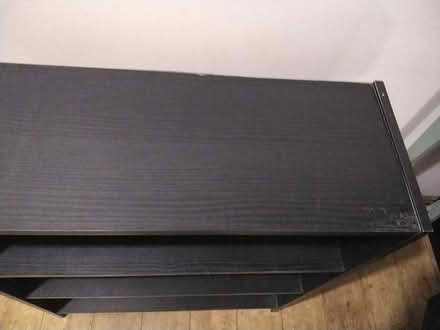 Photo of free Black bookshelf 3 shelves (Delapre NN4) #3