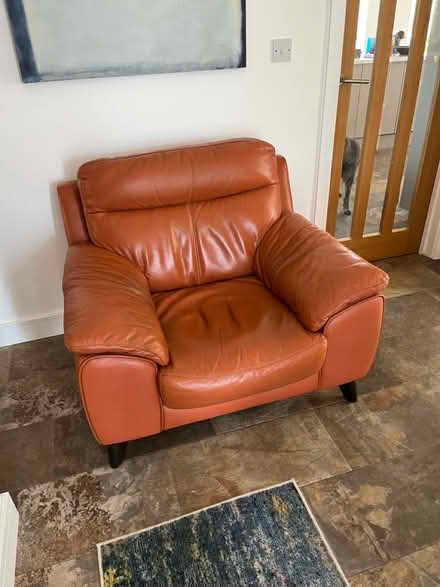 Photo of free Leather armchair (Westbrook/Margate CT9 5) #2