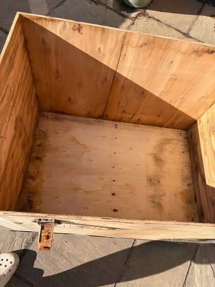 Photo of free Large shipping box - wood & metal (Poplars SG2) #3