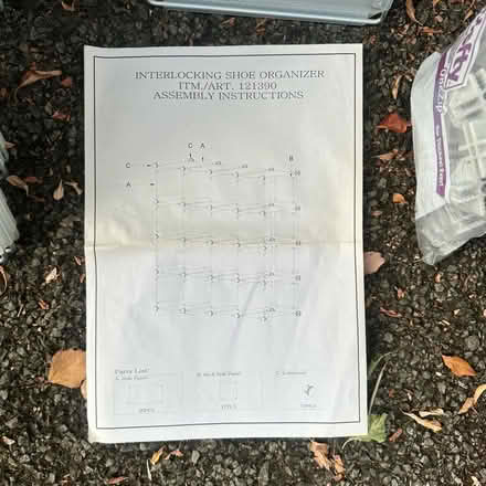 Photo of free Interlocking shoe storage (Twyford RG10) #4