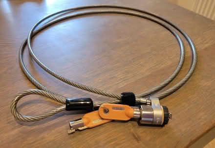 Photo of free Kensington laptop lock (Standard T-Bar/K-slot) with keys (Caversham RG4) #1