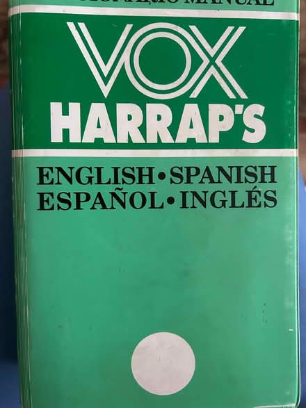 Photo of free Spanish dictionary (Bristol Road IP4) #1