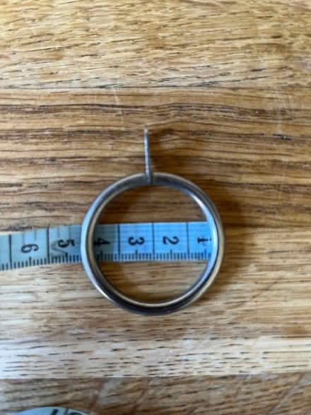 Photo of free Curtain rings x 14 metal 3.5cms (Burncross S35) #3