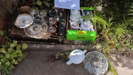Photo of free More tea pots, coffee pots, cake plates and a lovely table (Greaves LA1) #4