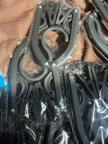 Photo of free 12 Folding travel hangers (South Elgin) #1