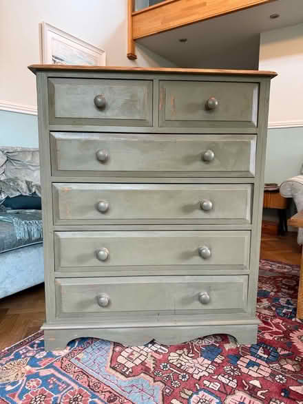 Photo of free Vintage Pine Chest of Drawers (Causewayhead FK9) #1