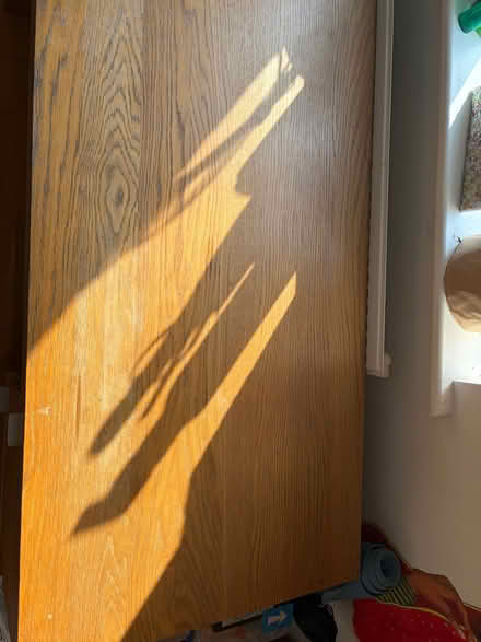 Photo of free Ikea Malm oak effect desk (Wootton OX13) #3