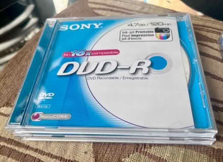 Photo of free DVD-R recordable discs (Southend-on-sea SS1) #3