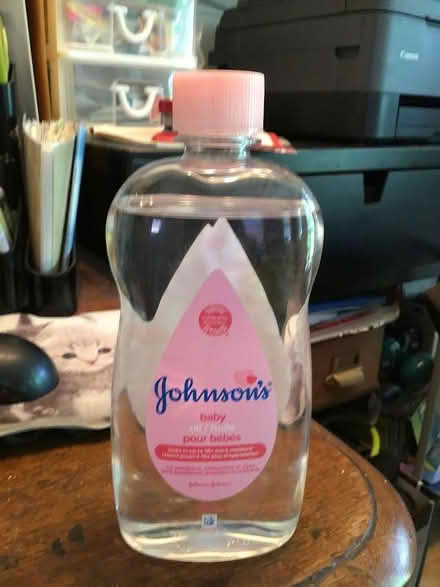 Photo of free large bottle of Johnson's baby oil (ward area by york rd) #1