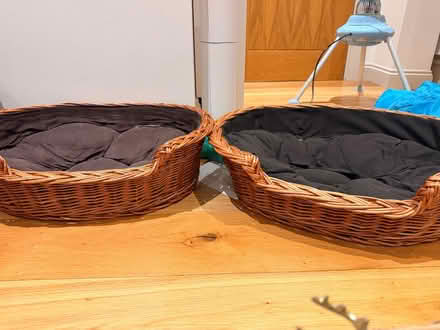 Photo of free 2 Wicker Dog Beds (Highbury N5) #2