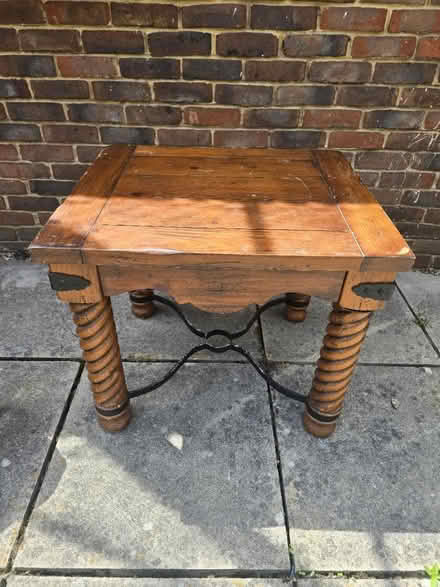 Photo of free 2 x large rustic side tables (E2) #3