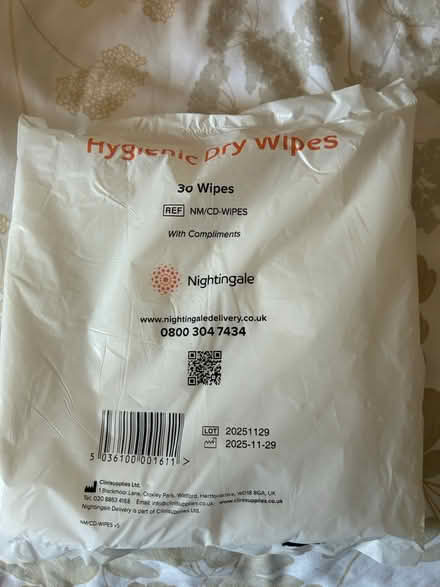 Photo of free Sanitary pads drainage/catheter (Rickmansworth WD3) #3