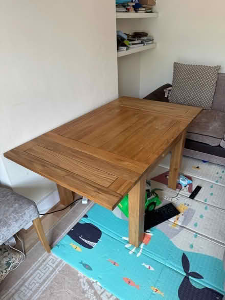 Photo of free Solid Wood Extending Dining Table (SW16 5PR) #2