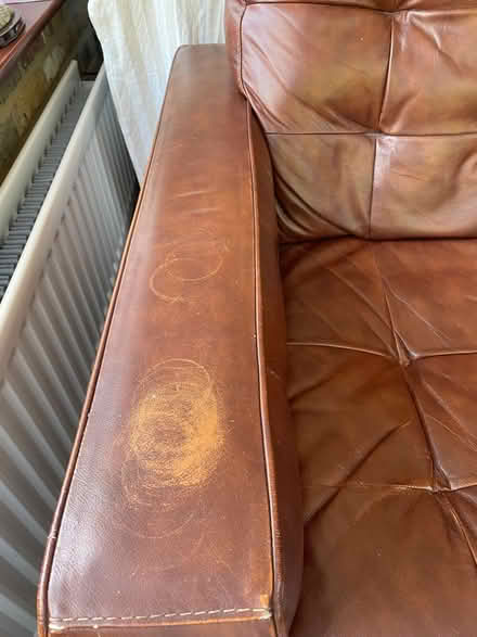 Photo of free Leather arm chair (Ruislip UB10) #3