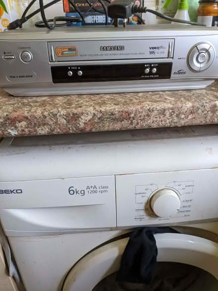 Photo of free VCR PLAYER, movie tapes to match (Garston WD25) #1