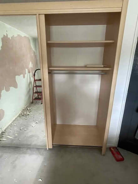 Photo of free Double sliding glass door wardrobe (Tibberton TF10) #4