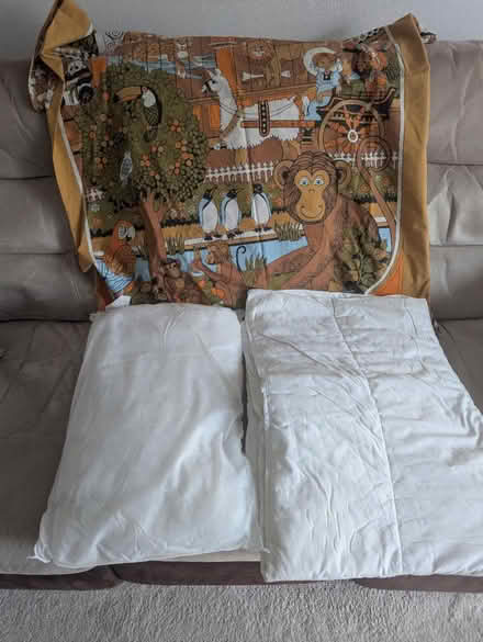 Photo of free Cot bedding (Leominster HR6 LEOMINSTER) #1