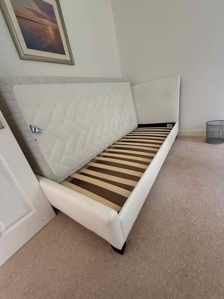 Photo of free John Lewis bed frame and Dunlopillo mattress (Utkinton CW6) #2