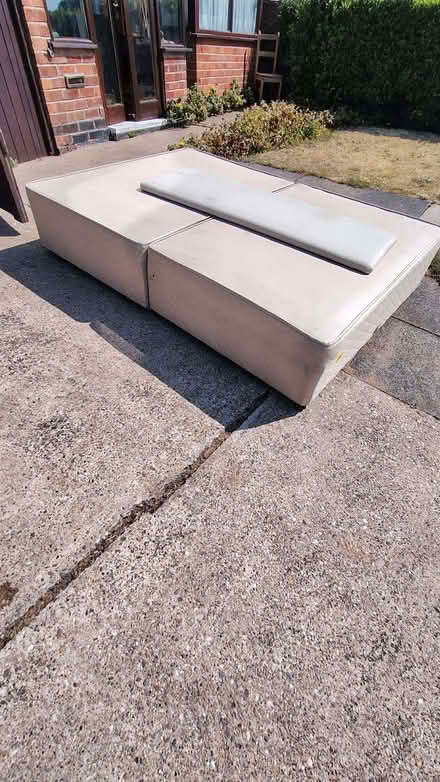 Photo of free Double bed with headboard (Sheldon B26) #1