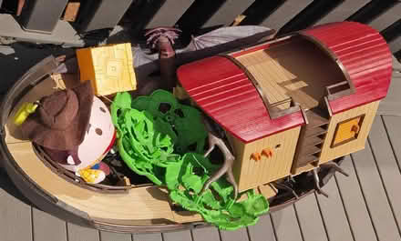 Photo of free Boat with a few toys in (Lower Stondon SG16) #1