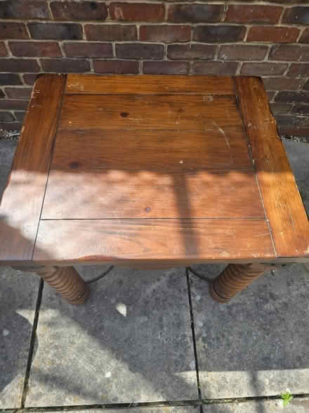 Photo of free 2 x large rustic side tables (E2) #2