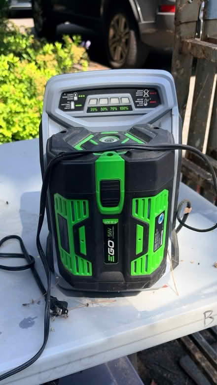Photo of free Ego 56V Battery & charger (West Boxford) #1