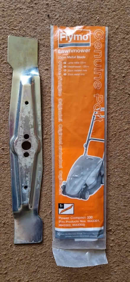 Photo of free Flymo lawnmower blade UNUSED (Upper Weston, Bath BA1) #1