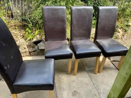 Photo of free 4 chairs (Gobowen SY11) #1