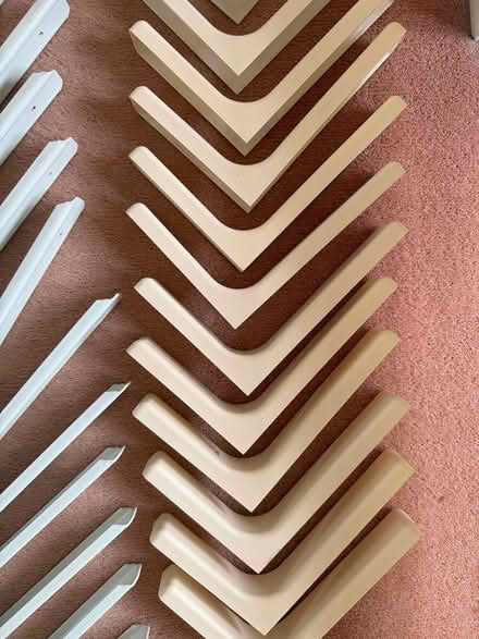 Photo of free Bag of metal brackets and bracket covers (Sonning RG4) #4