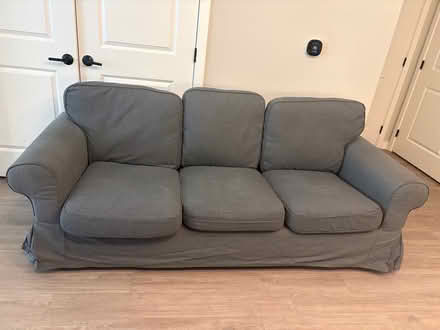 Photo of free Clean sofa with great cushions (College Park near UMD) #1
