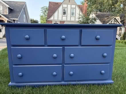 Photo of free Blue Dresser (Highland Park, IL (Ravinia)) #1