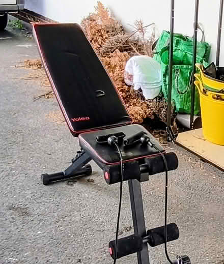 Photo of free Cycling machine and press bench (Langport) #2