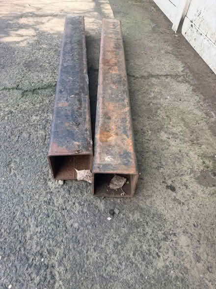 Photo of free Steel metal post (Belford) #1
