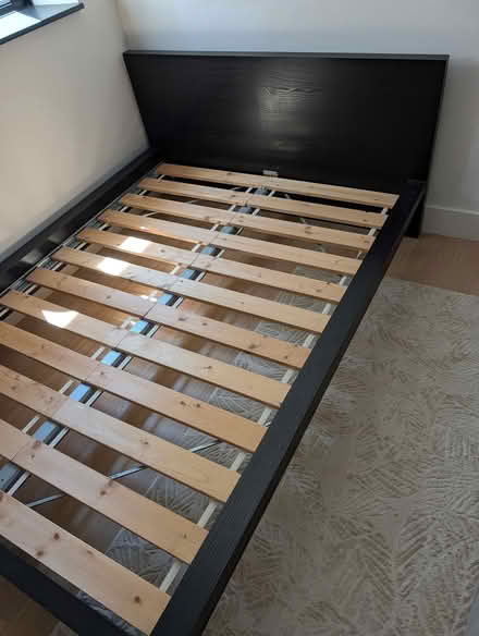 Photo of free Double/Full bed frame (Donner Lake) #1