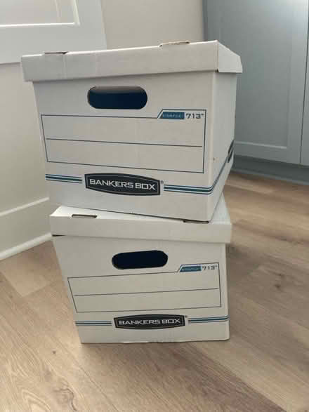 Photo of free 9 Bankers Boxes (OIB) #1