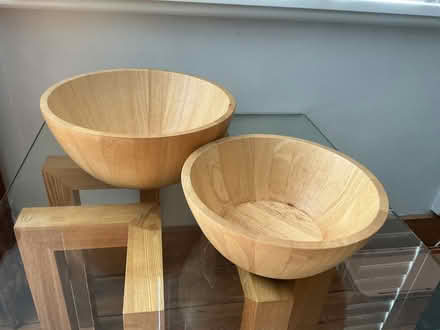 Photo of free Two wooden bowls (St Albans AL3) #1
